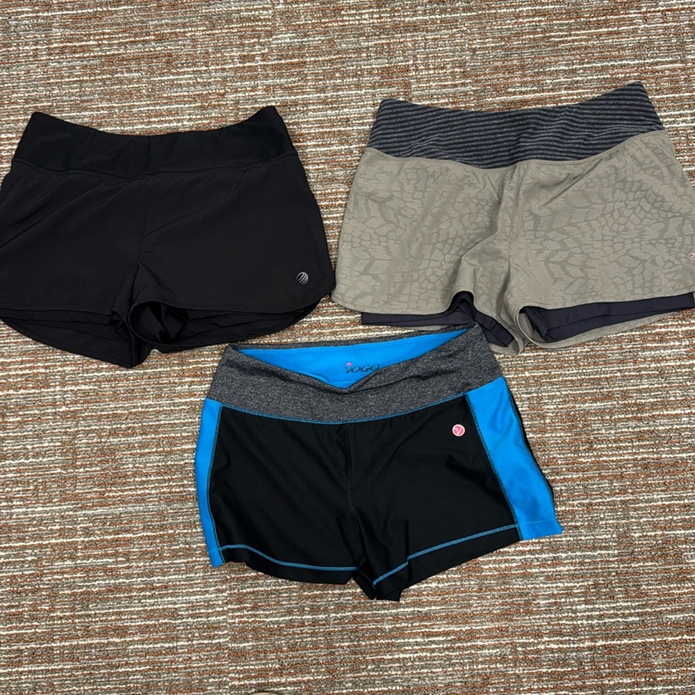 Bundle of athletic shorts.